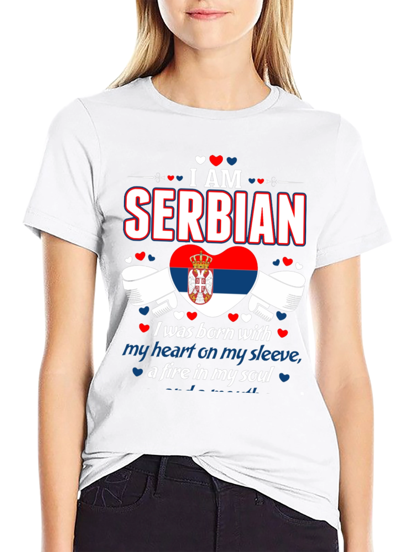 I am Serbian T-Shirt - Serbian Pride