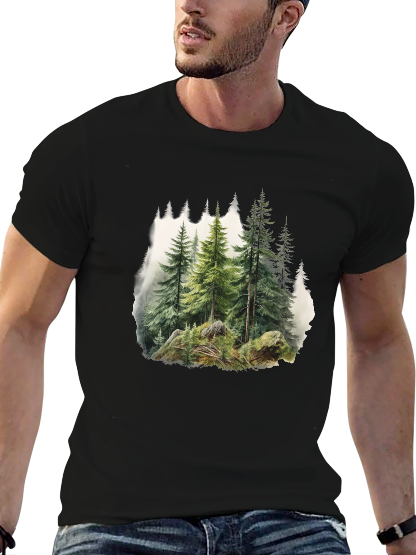 Evergreen Forest Graphic Tee
