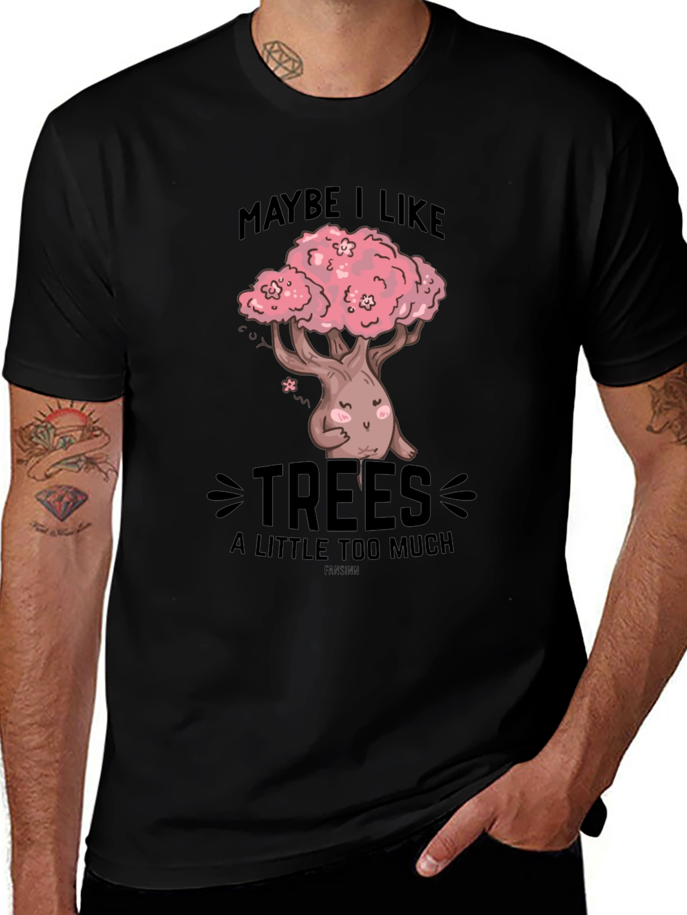 Maybe I Like Trees Too Much Graphic T-Shirt
