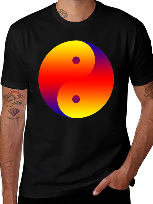 Yin Yang Gradient Tee