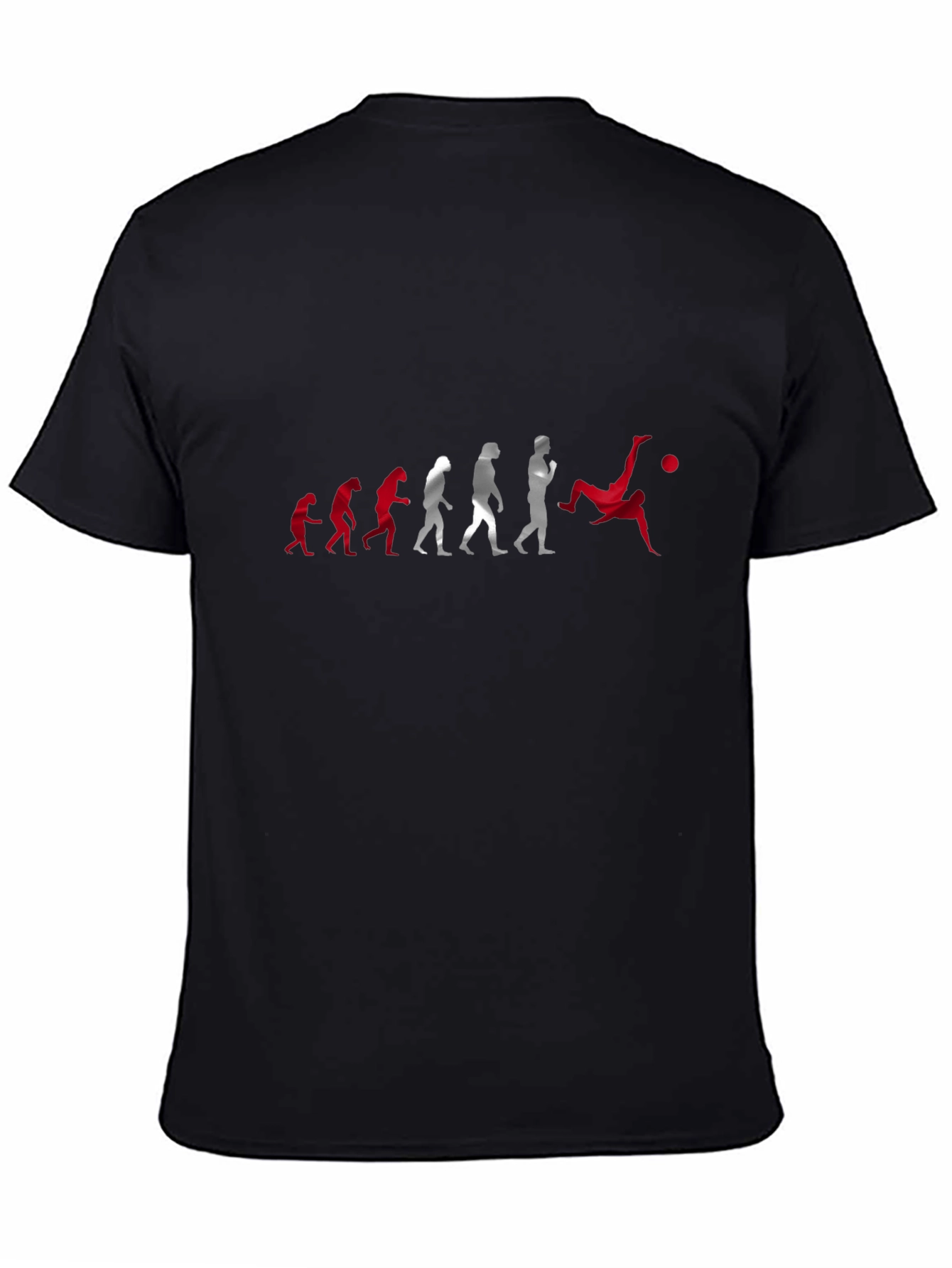 Evolution of Soccer T-Shirt - Black