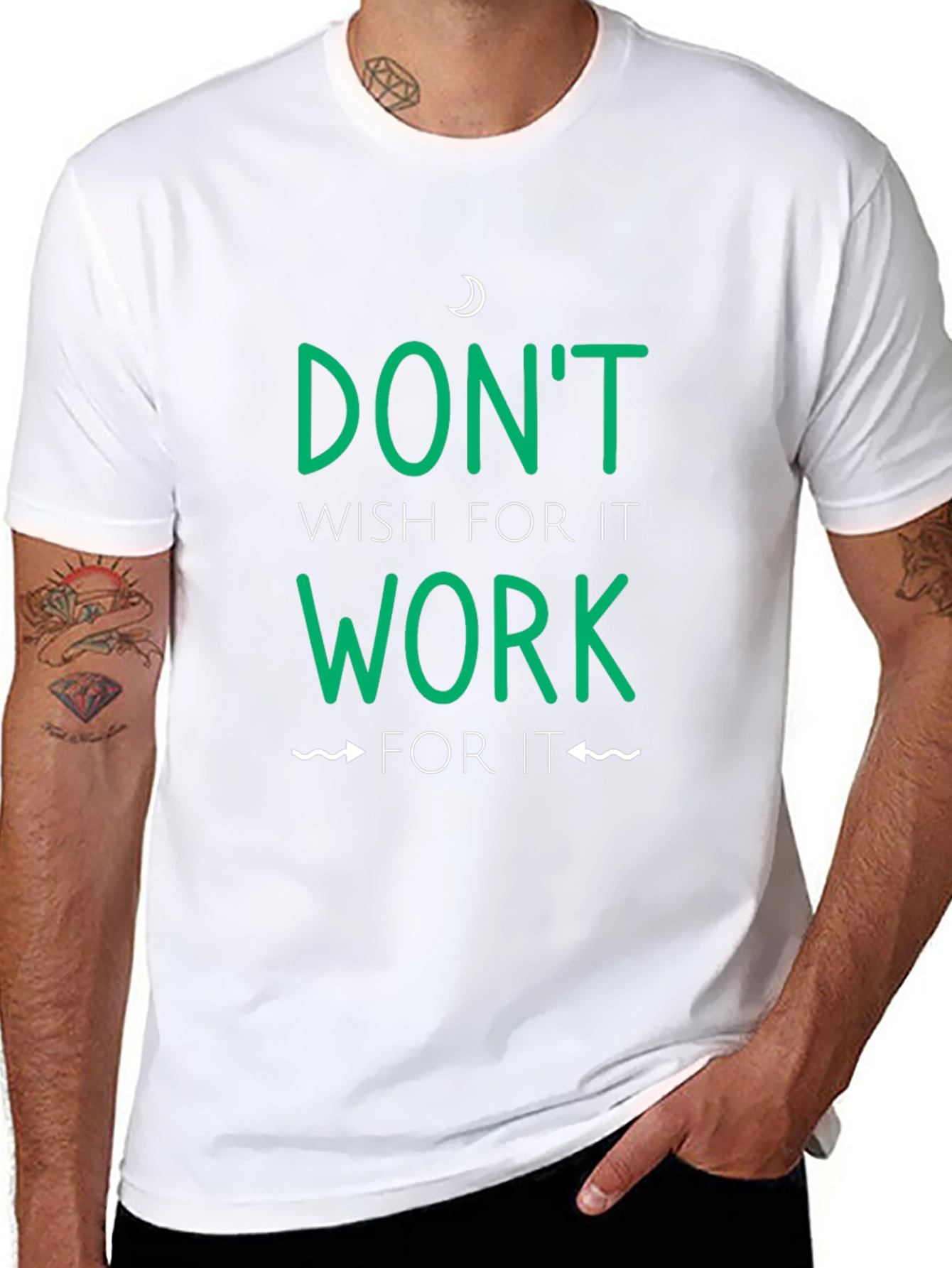 Motivational Work For It Graphic Tee