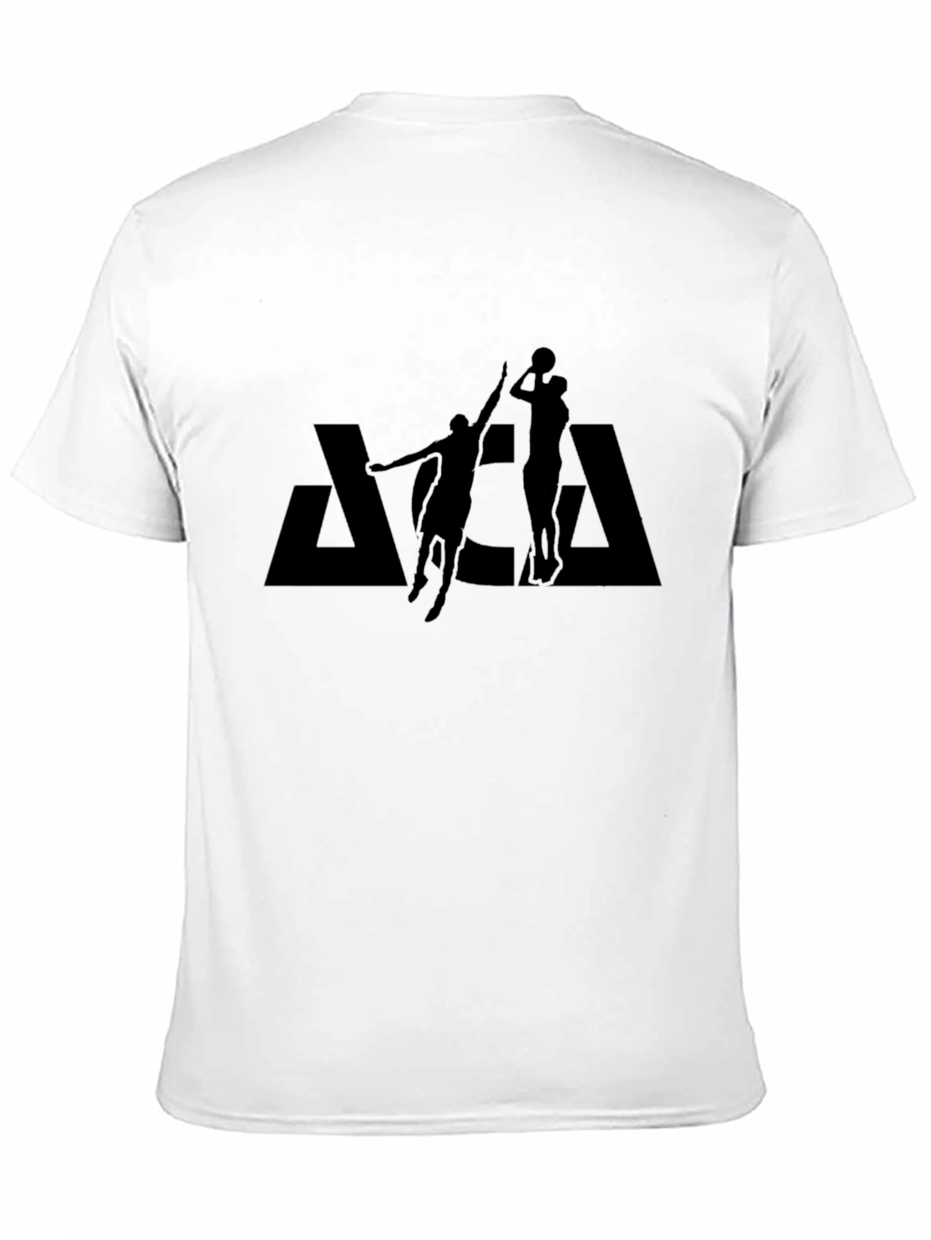 Basketball Silhouette Black T-Shirt