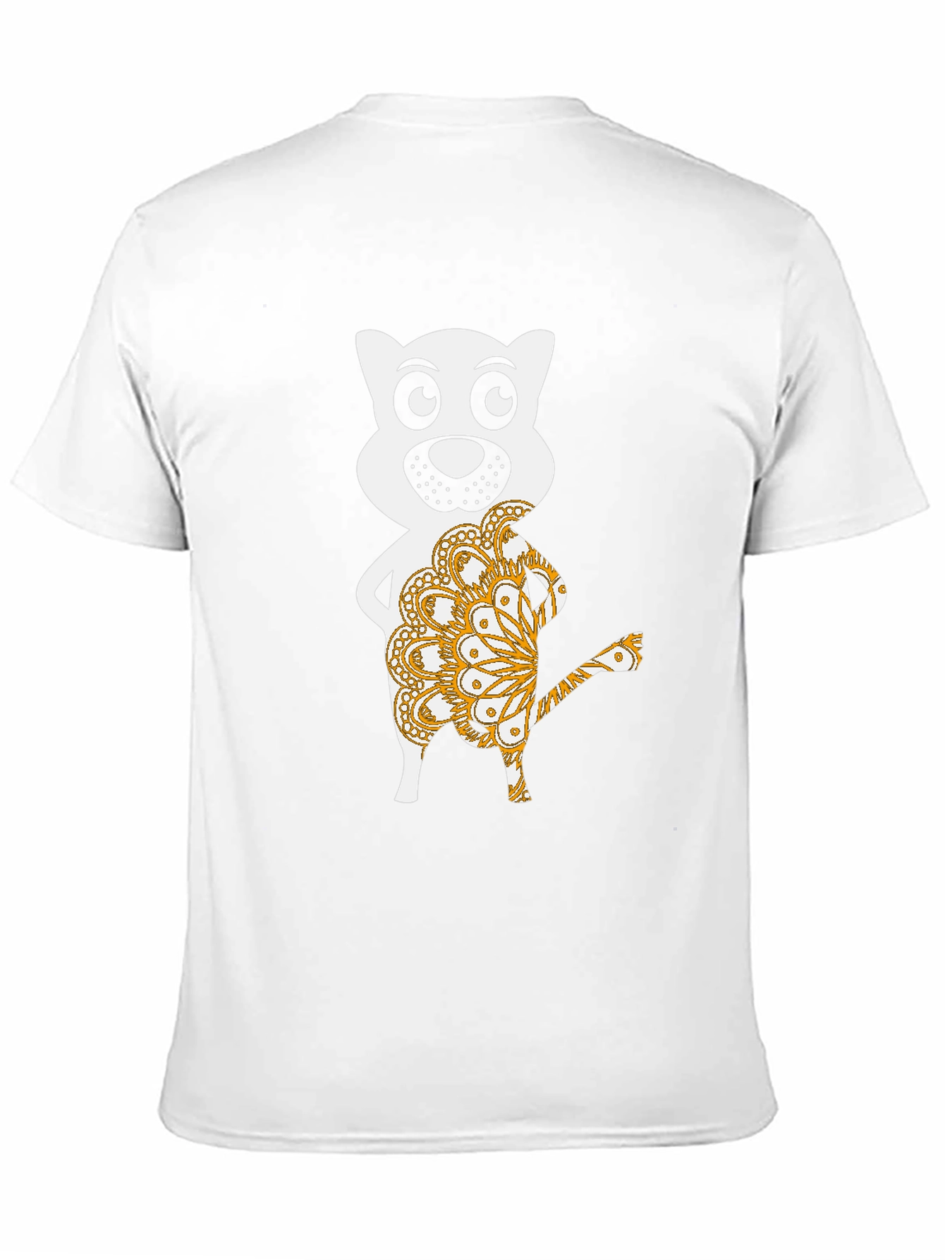 Funky Dog Graphic T-Shirt - Black