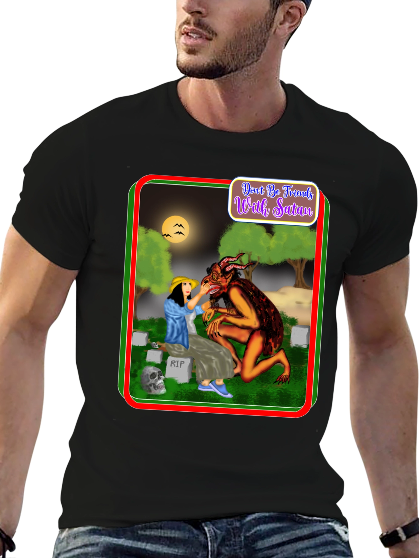 Dont Be Friends With Satan T-Shirt