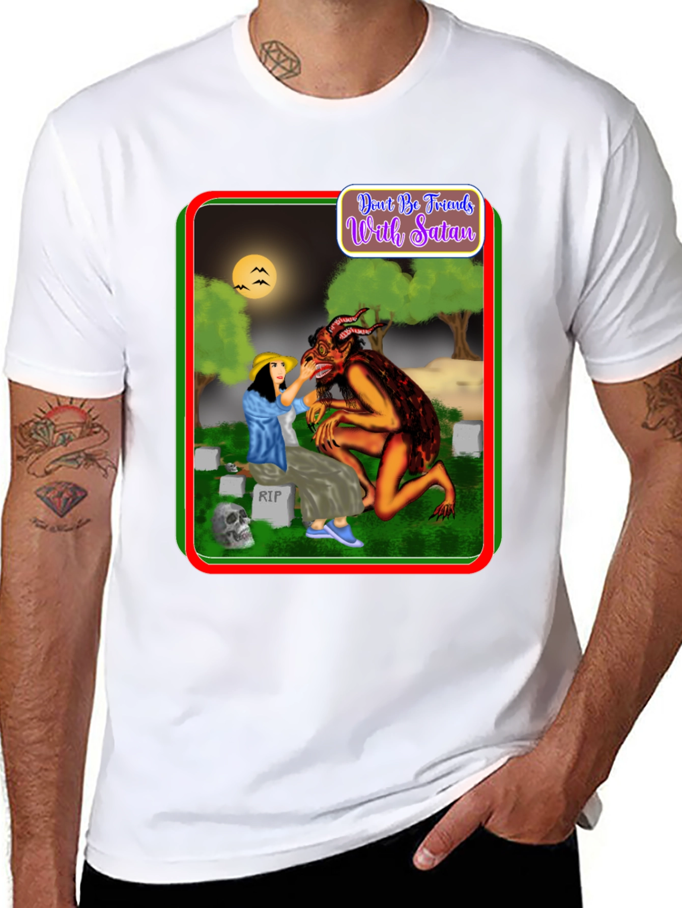 Dont Be Friends With Satan T-Shirt