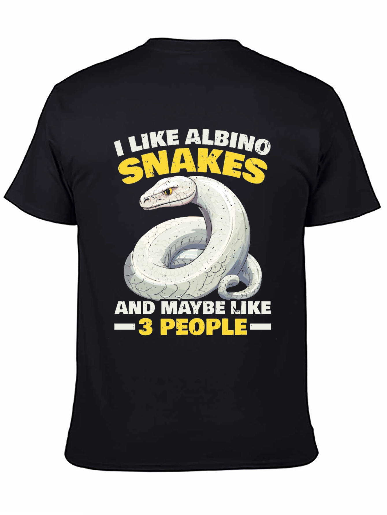 Albino Snake Lover T-Shirt