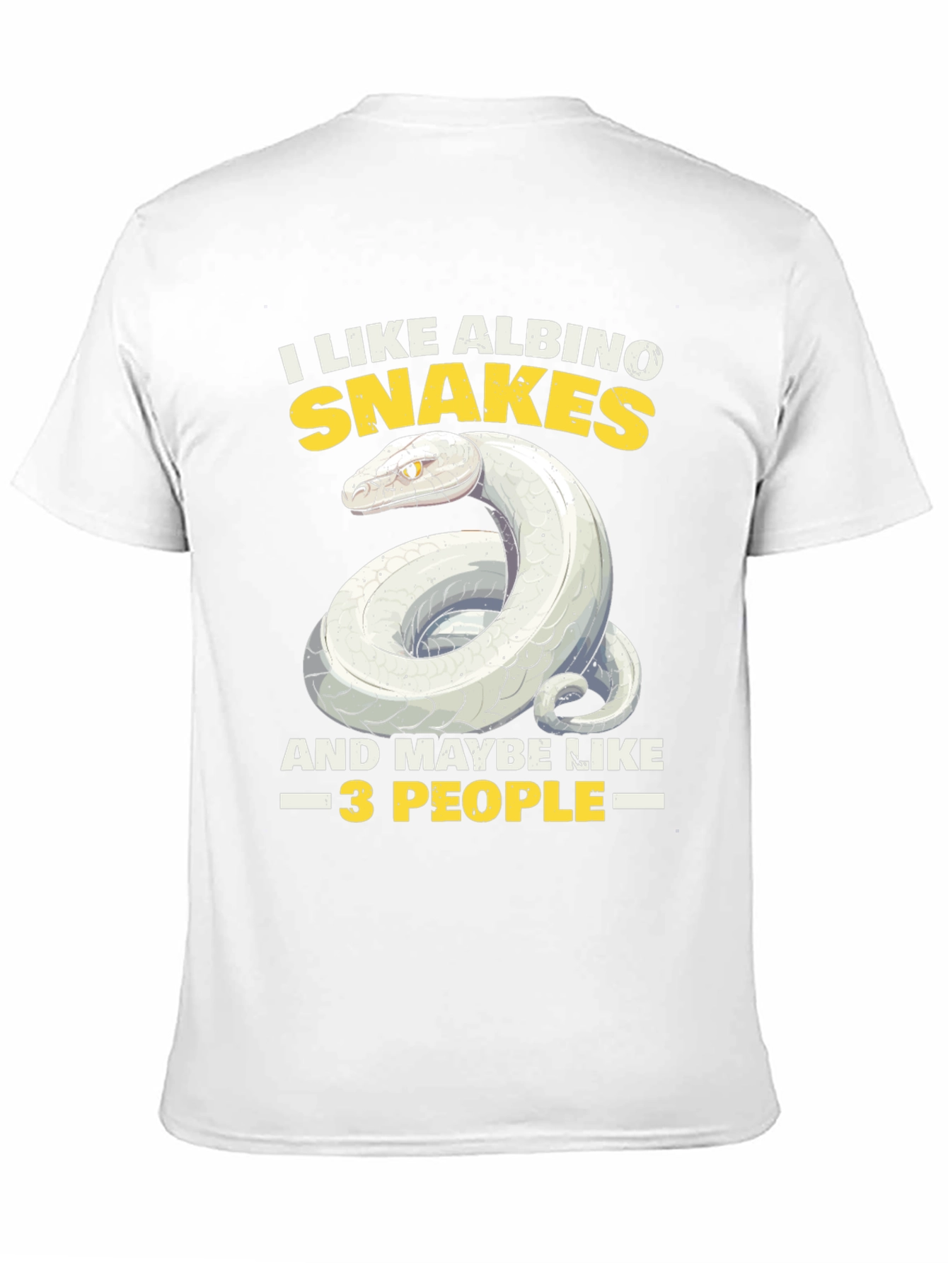 Albino Snake Lover T-Shirt
