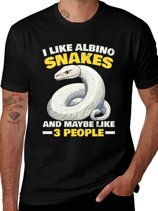 Albino Snake Lover T-Shirt