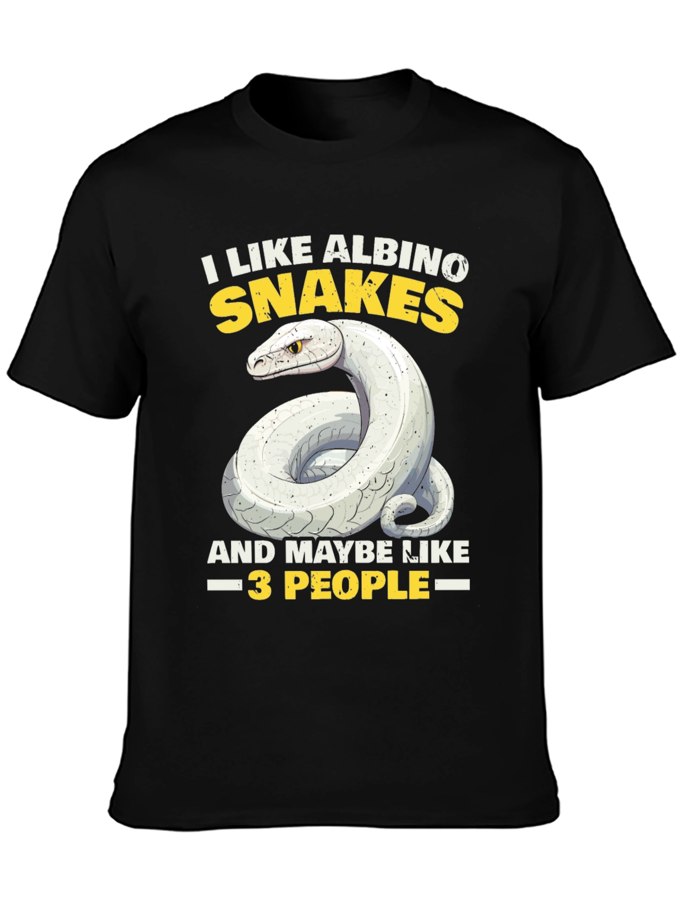 Albino Snake Lover T-Shirt