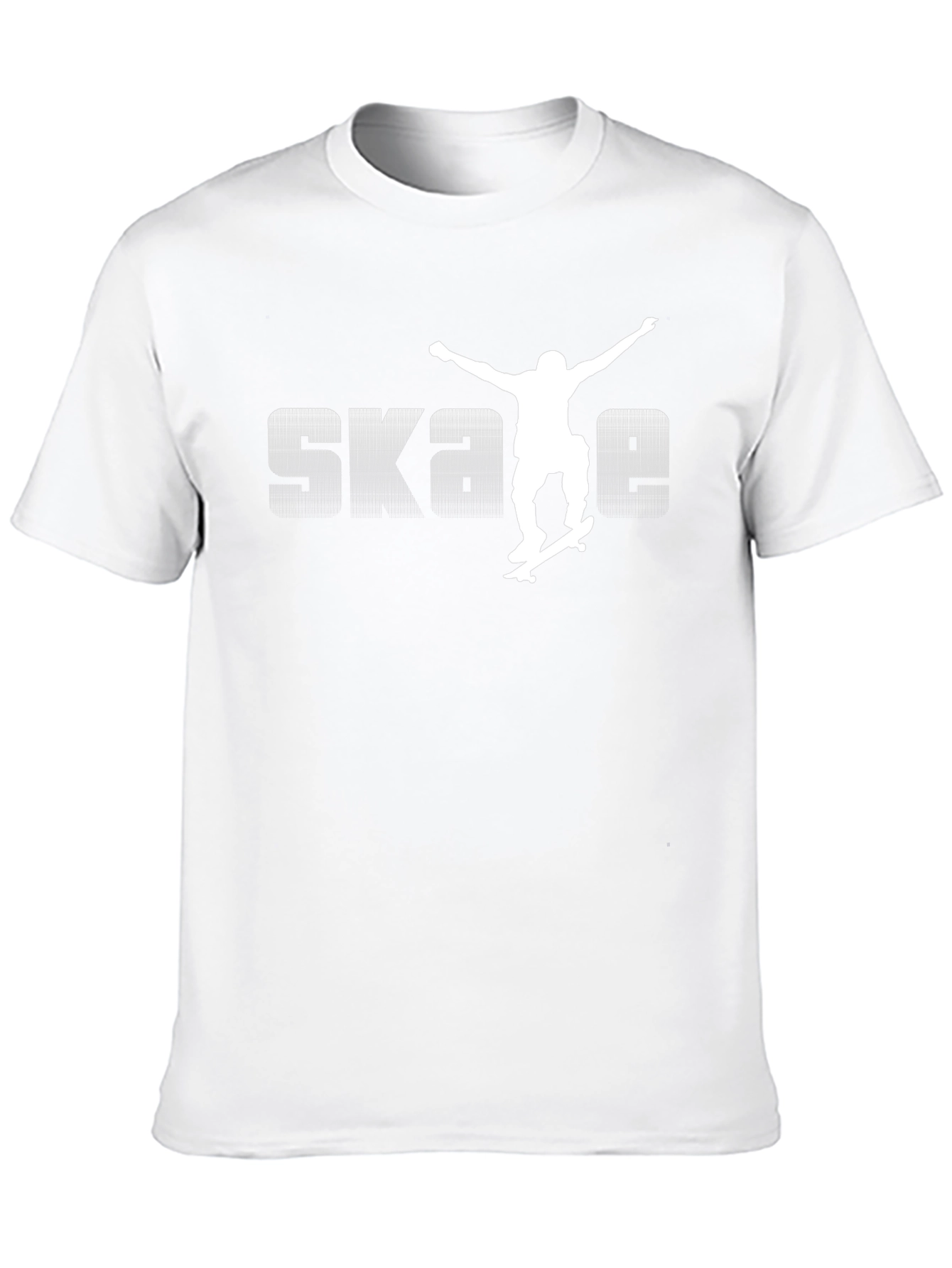 Skateboarding Graphic Black T-Shirt