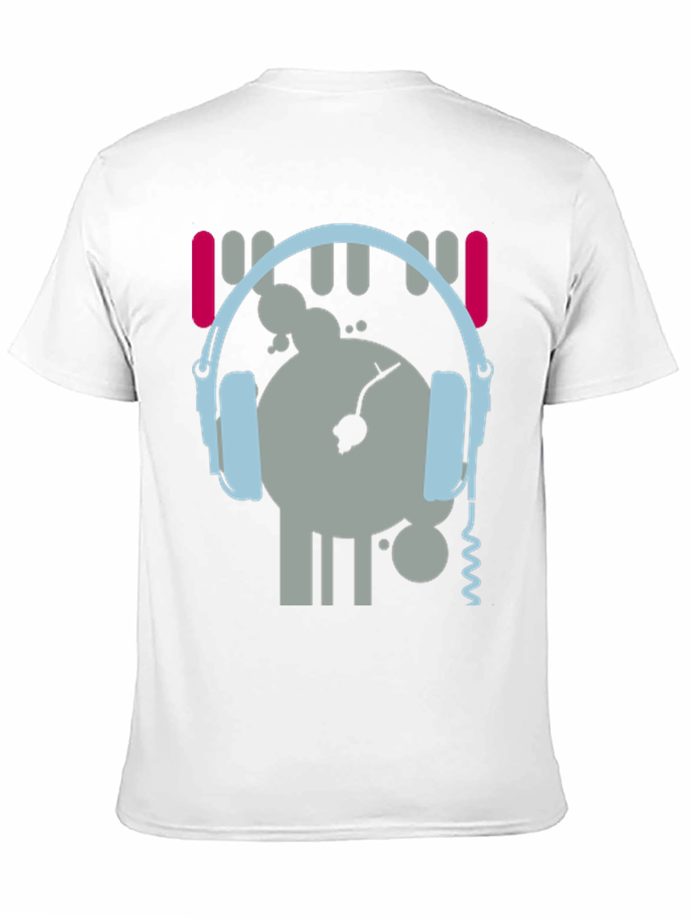 DJ Graphic Tee - Music Lovers Black T-Shirt