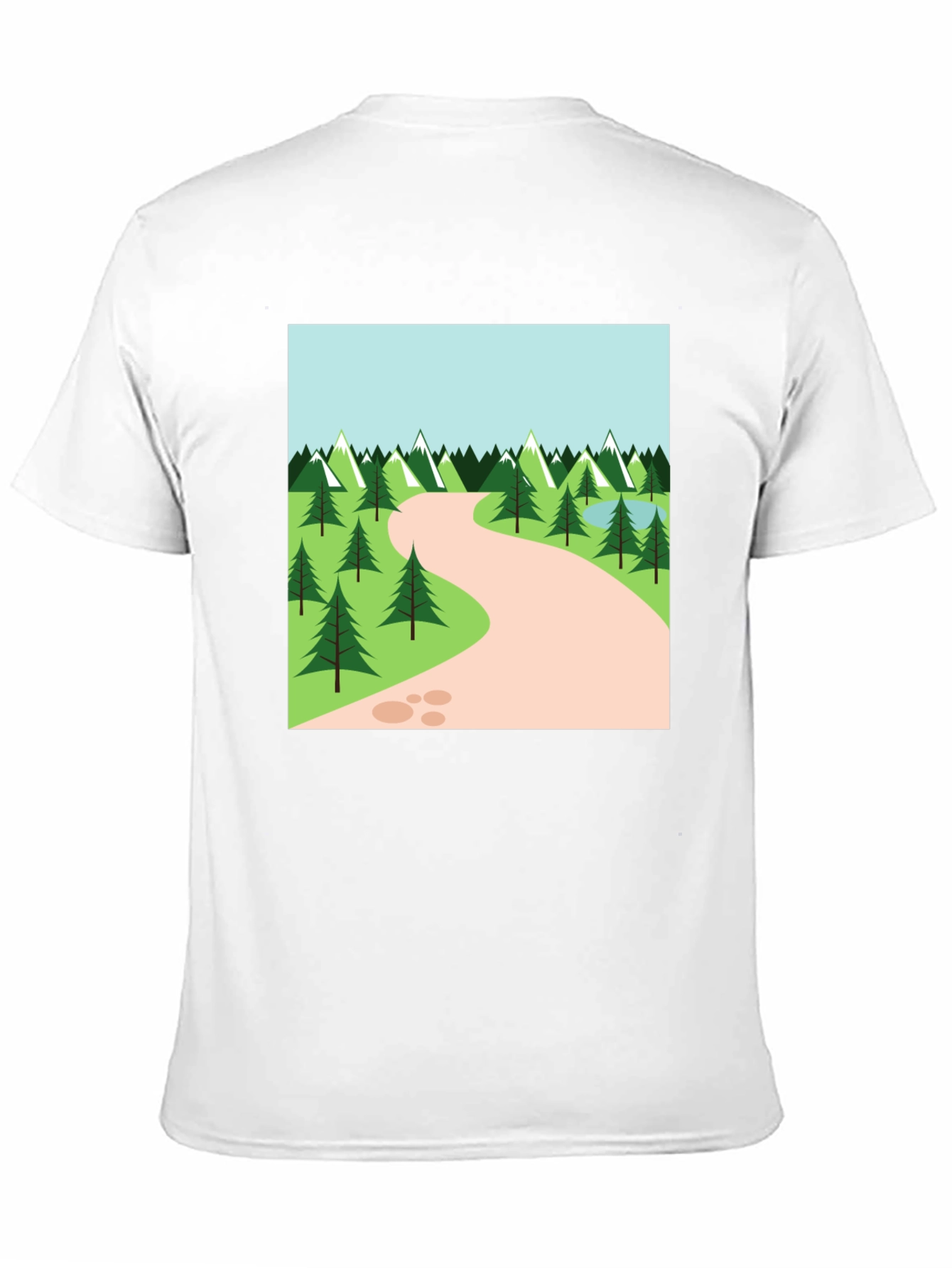 Nature Trail Graphic Tee - Black