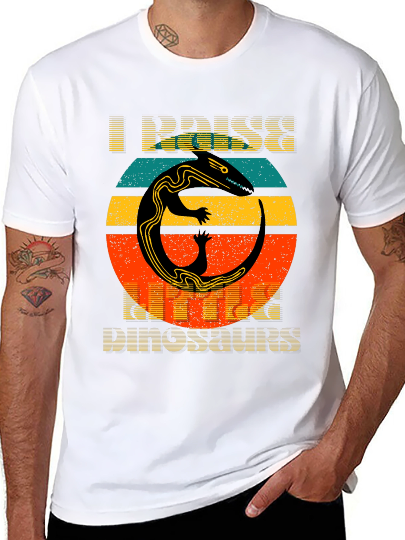 I Raise Little Dinosaurs T-Shirt