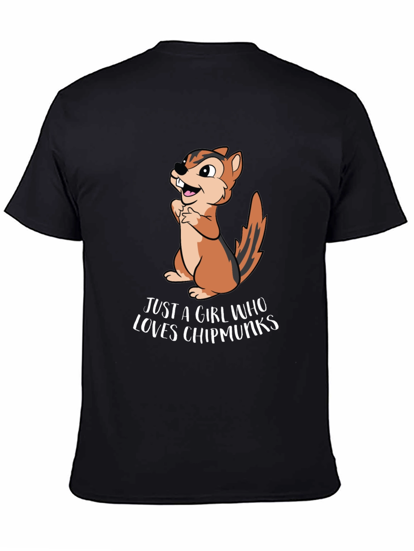Chipmunk Lovers T-Shirt - Cute Cartoon Design