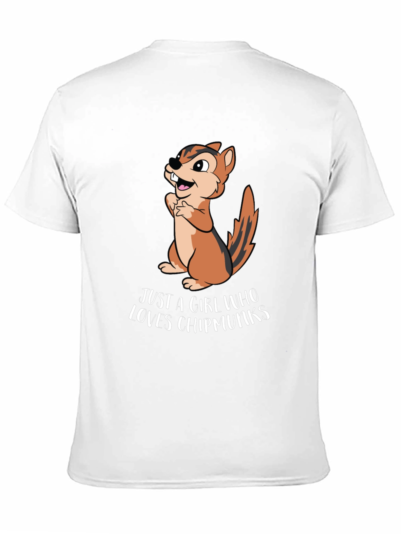 Chipmunk Lovers T-Shirt - Cute Cartoon Design
