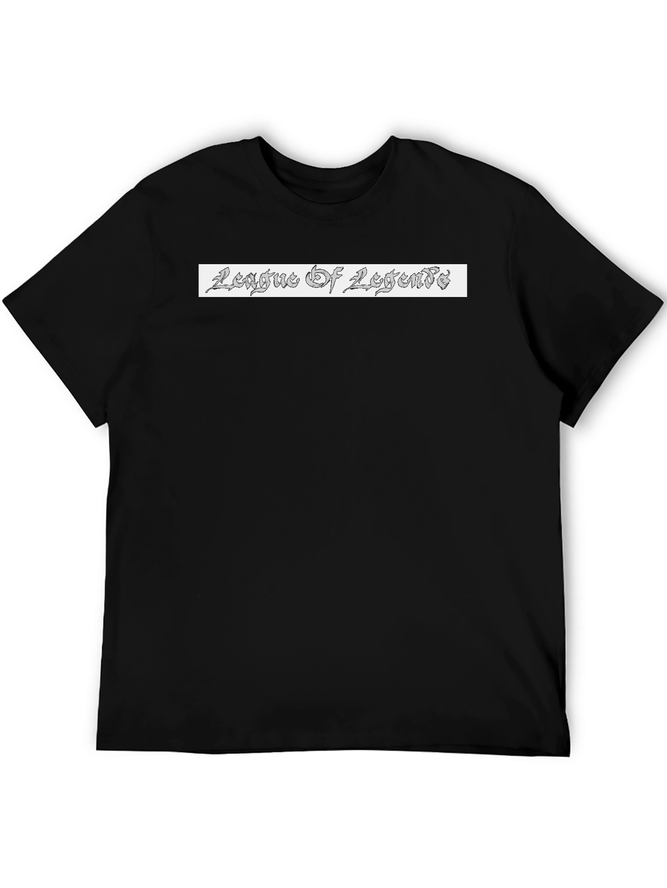League of Legends Black Graphic Tee - Gamer Apparel