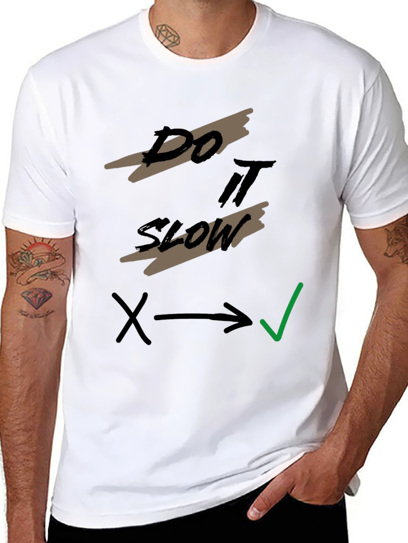 Do It Slow T-Shirt - Relaxed Style Tee