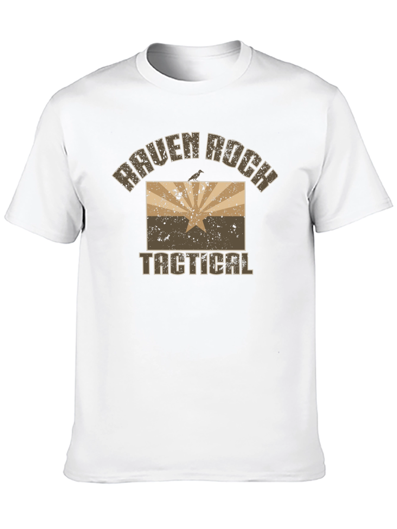 Raven Rock Tactical Tee - Arizona Flag Design