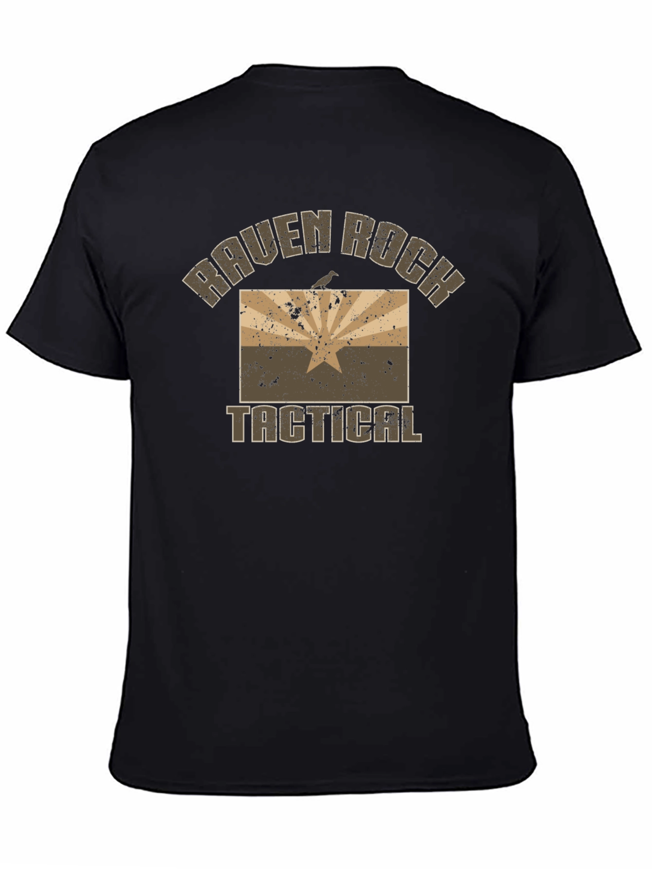 Raven Rock Tactical Tee - Arizona Flag Design