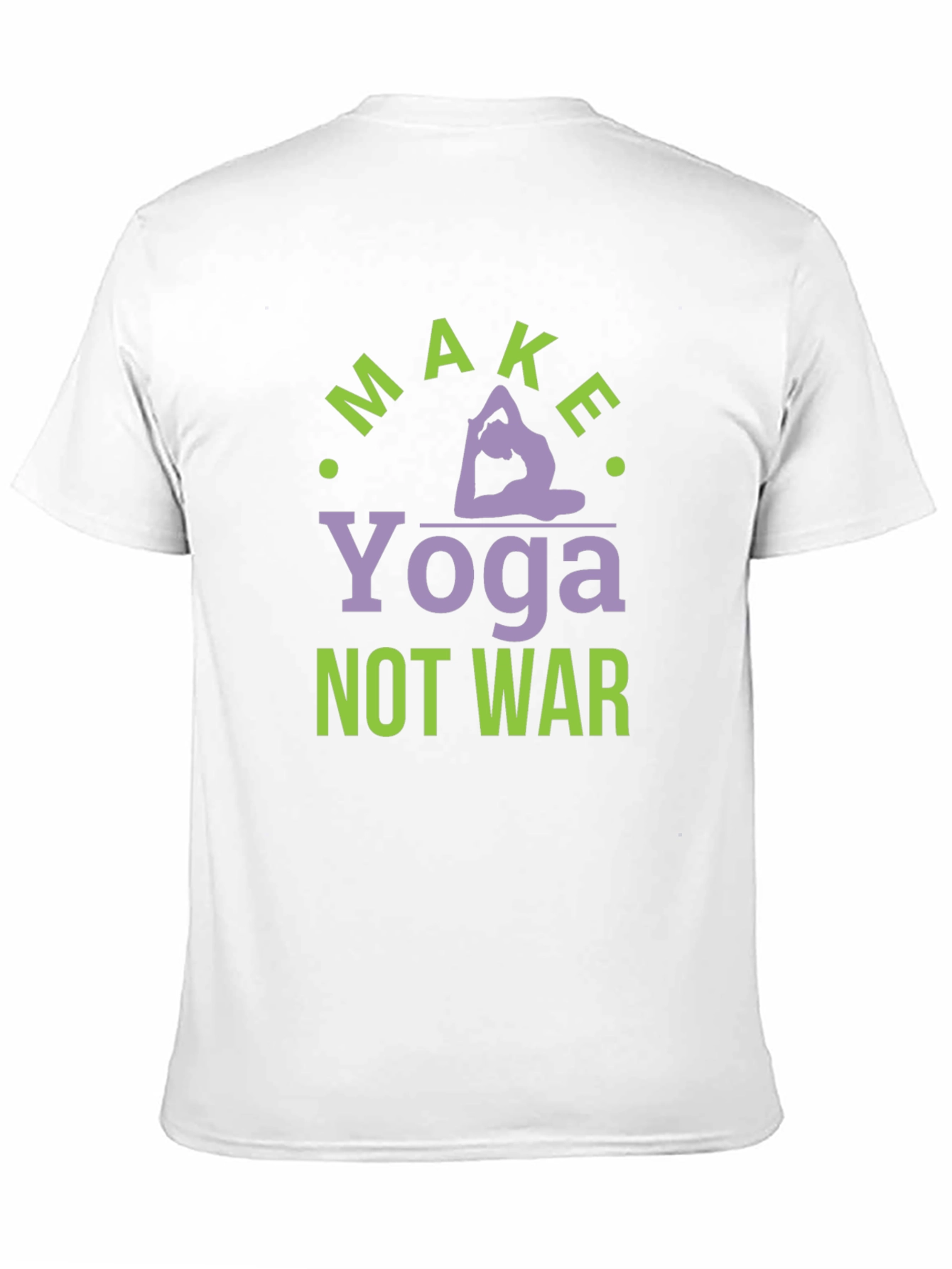 Make Yoga Not War Graphic T-Shirt