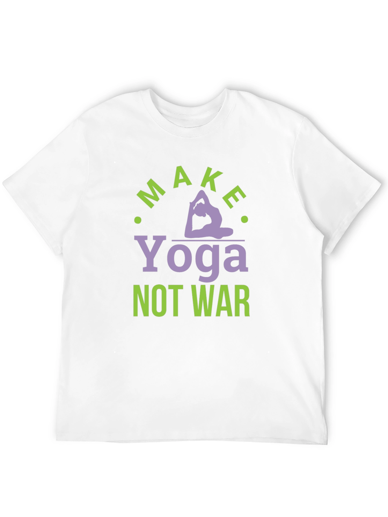Make Yoga Not War Graphic T-Shirt