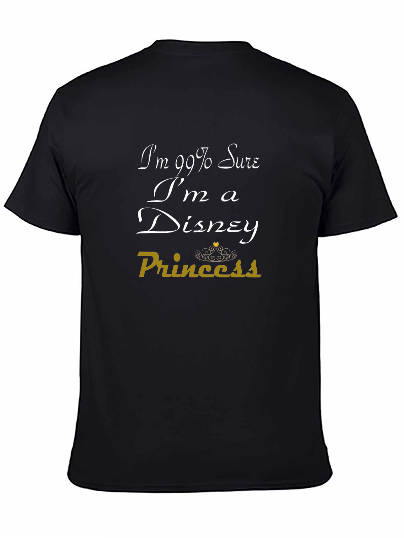 Disney Princess Graphic Tee - Black