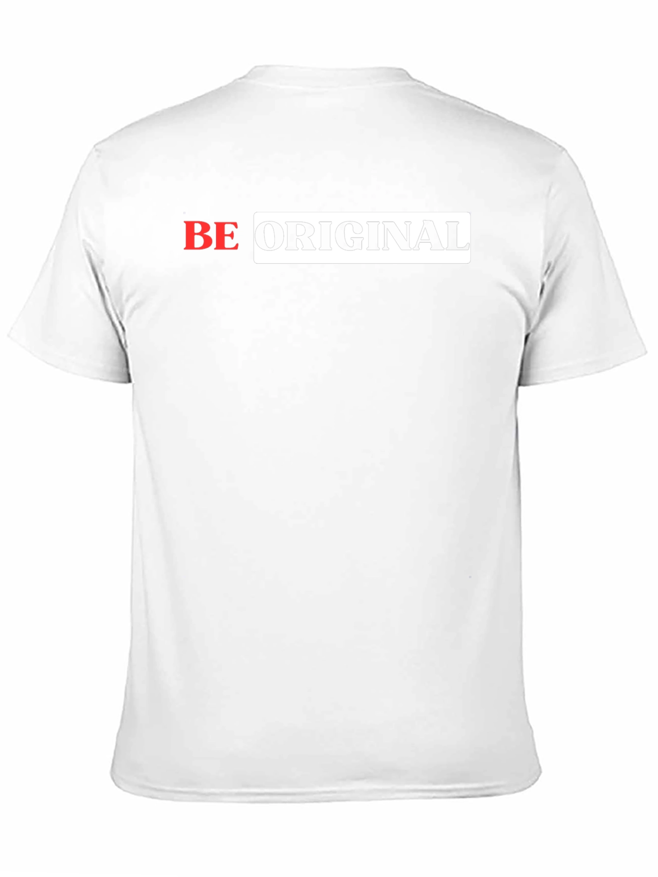 Be Original Graphic T-Shirt - Stylish Black Tee