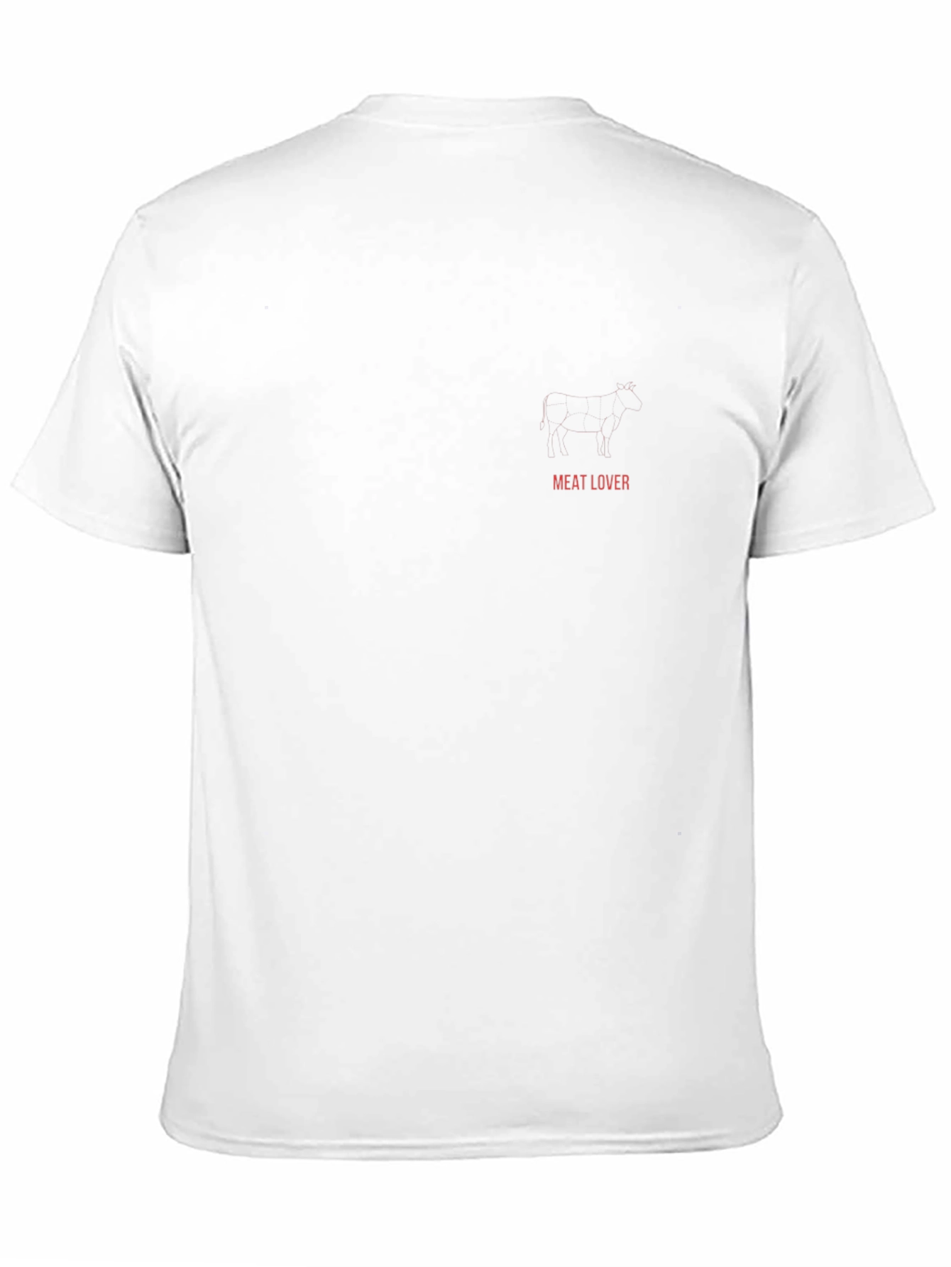 Black Meat Lover Crew Neck T-Shirt