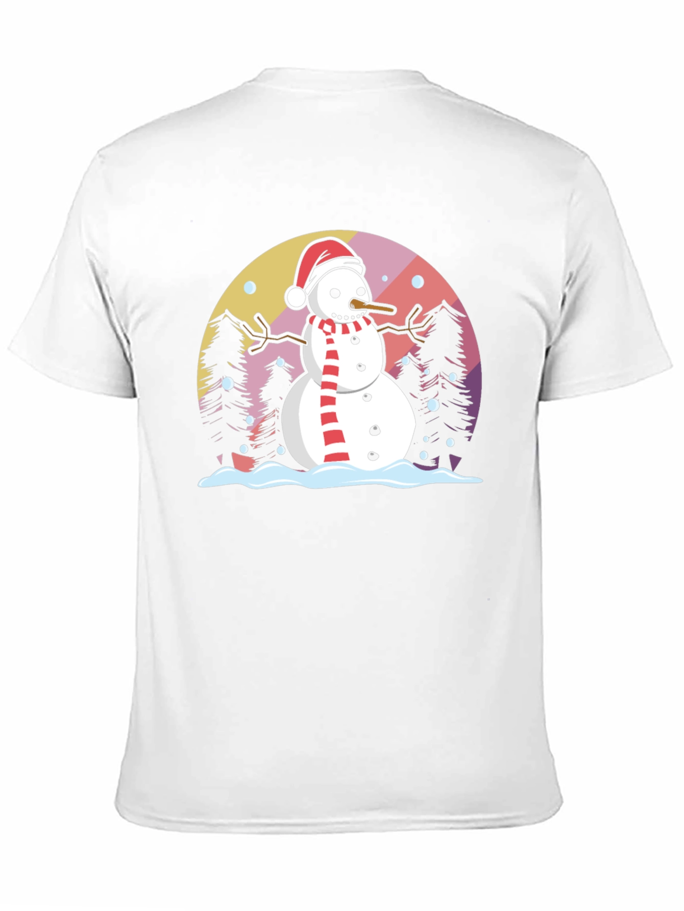 Festive Snowman Graphic Tee