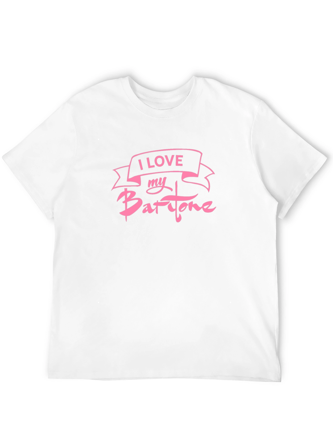 I Love My Baritone Black T-Shirt