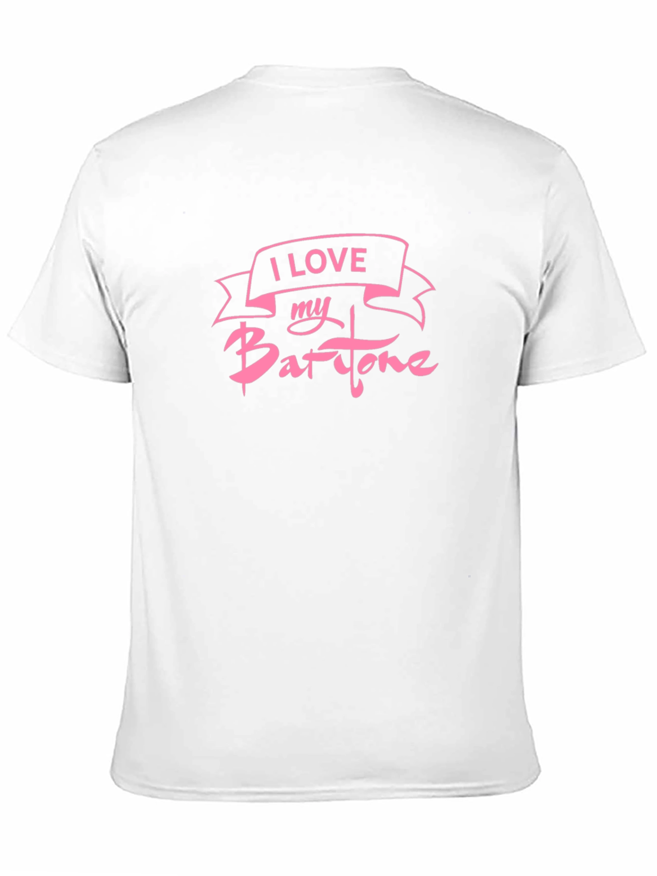 I Love My Baritone Black T-Shirt