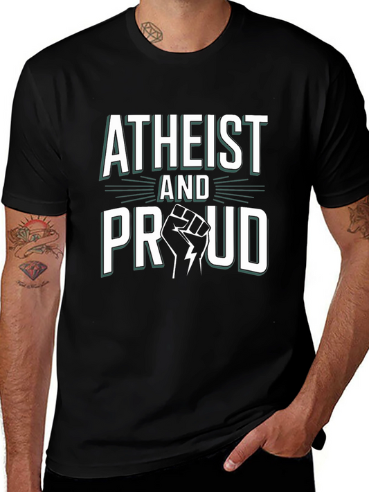 Atheist and Proud Graphic Tee
