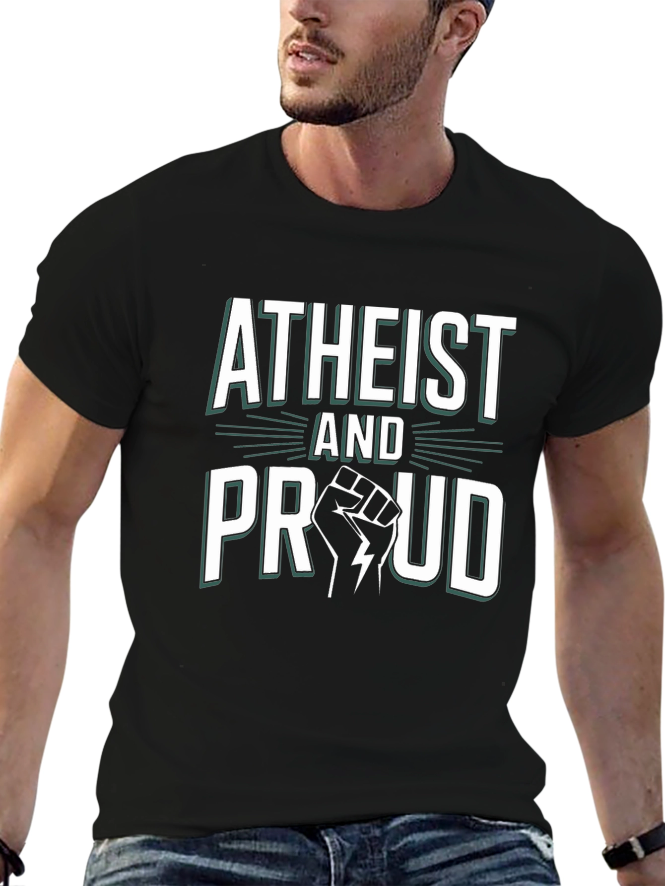 Atheist and Proud Graphic Tee