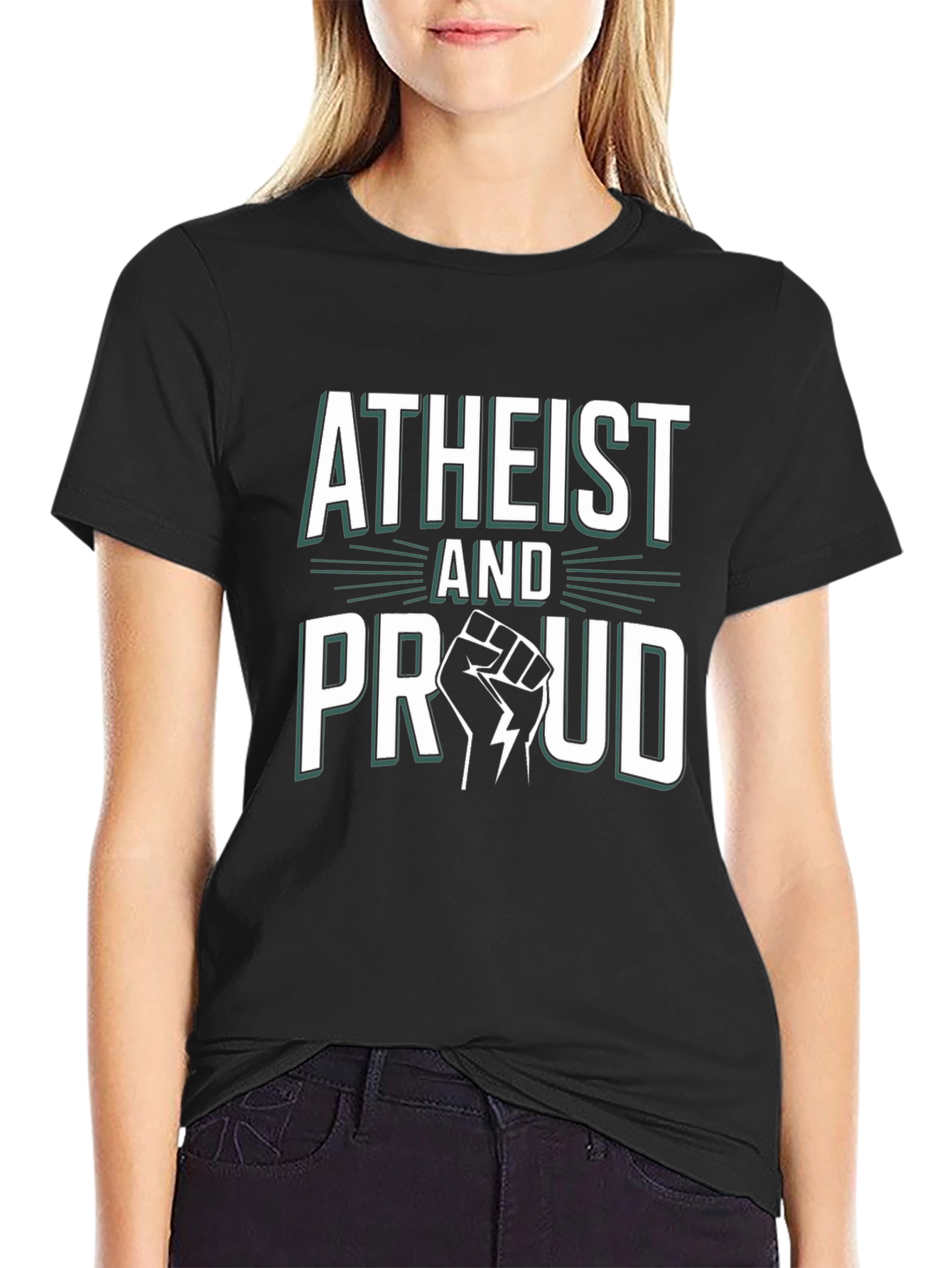 Atheist and Proud Graphic Tee