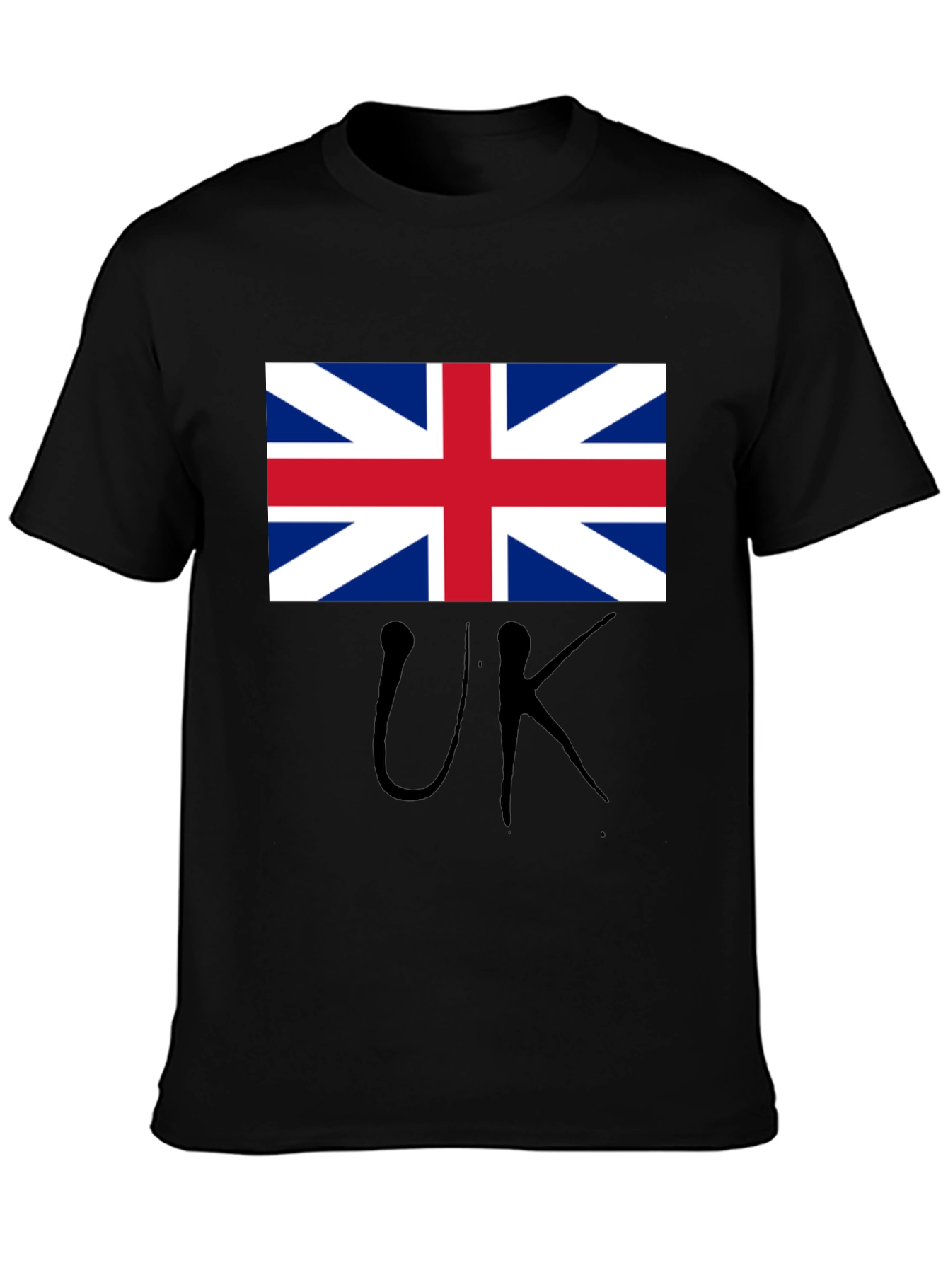 UK Flag Graphic T-Shirt - Stylish Patriotic Tee