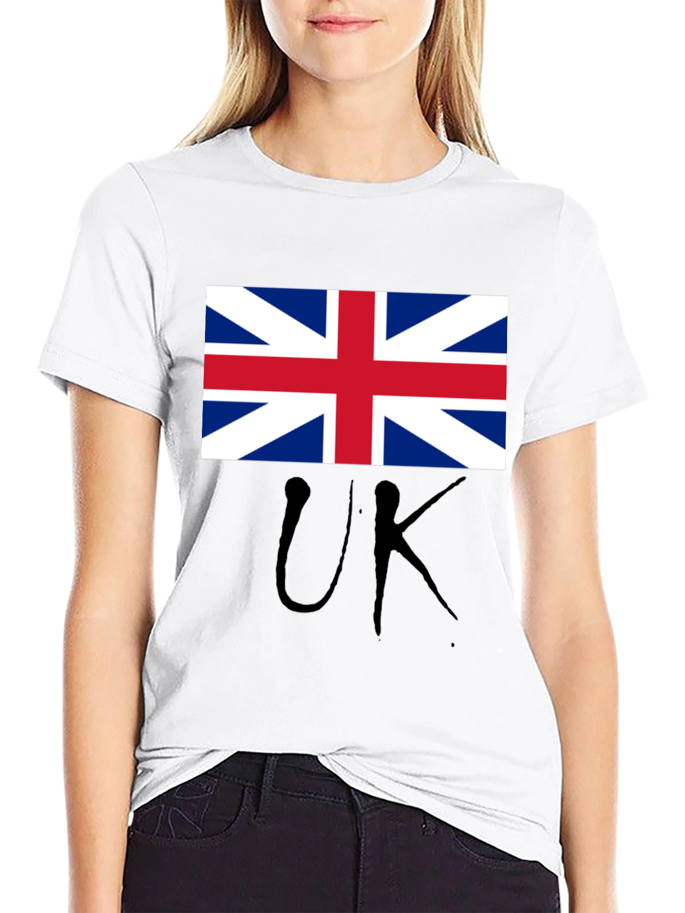 UK Flag Graphic T-Shirt - Stylish Patriotic Tee