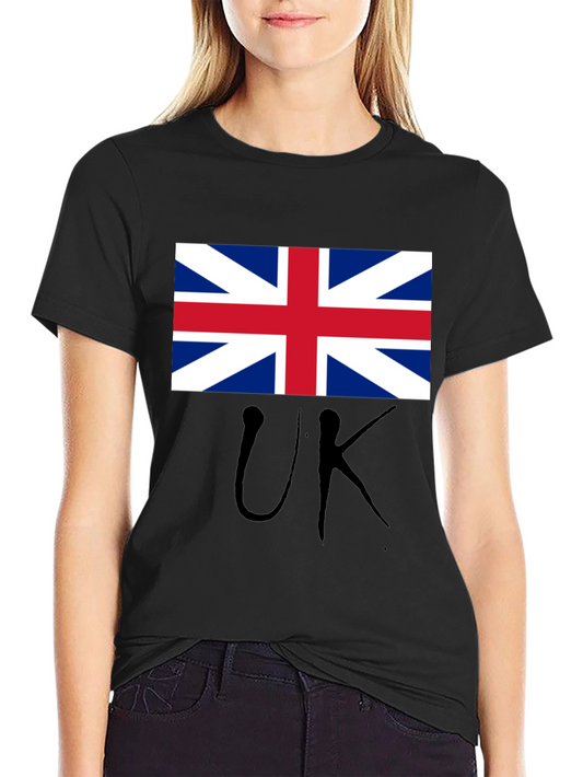 UK Flag Graphic T-Shirt - Stylish Patriotic Tee