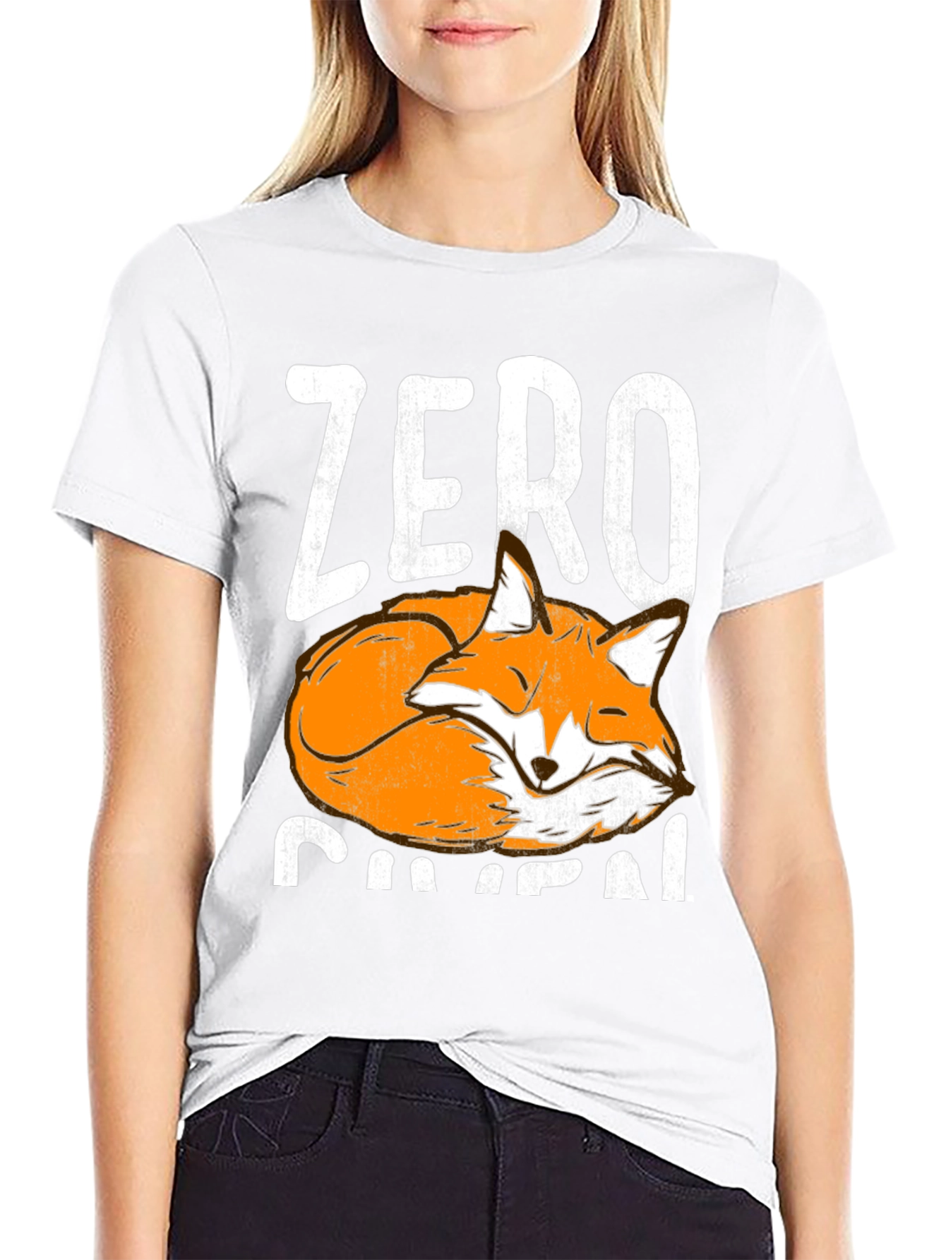 Zero Fox Given T-Shirt - Funny Animal Graphic Tee