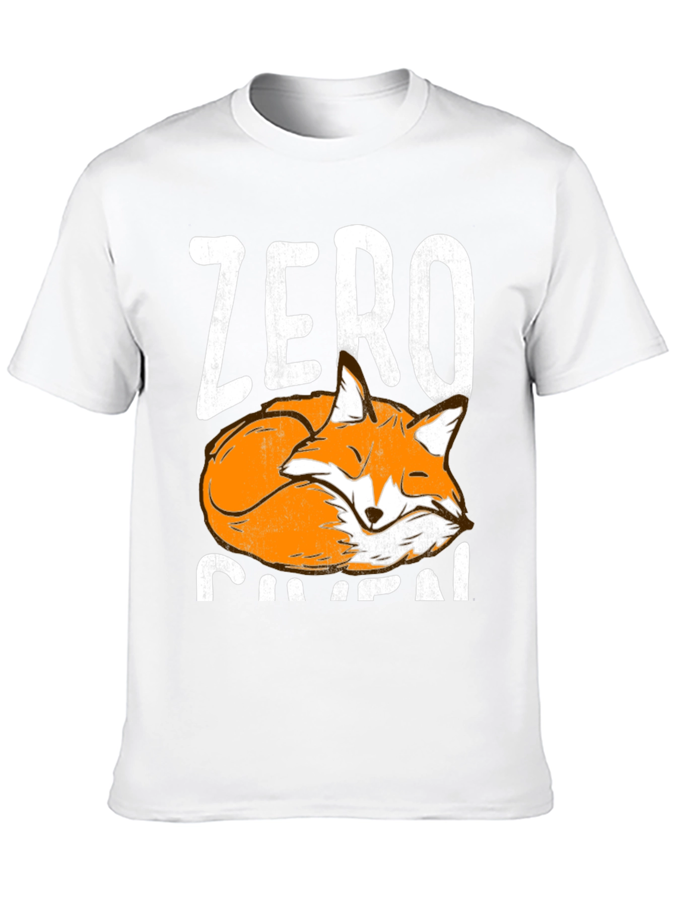 Zero Fox Given T-Shirt - Funny Animal Graphic Tee