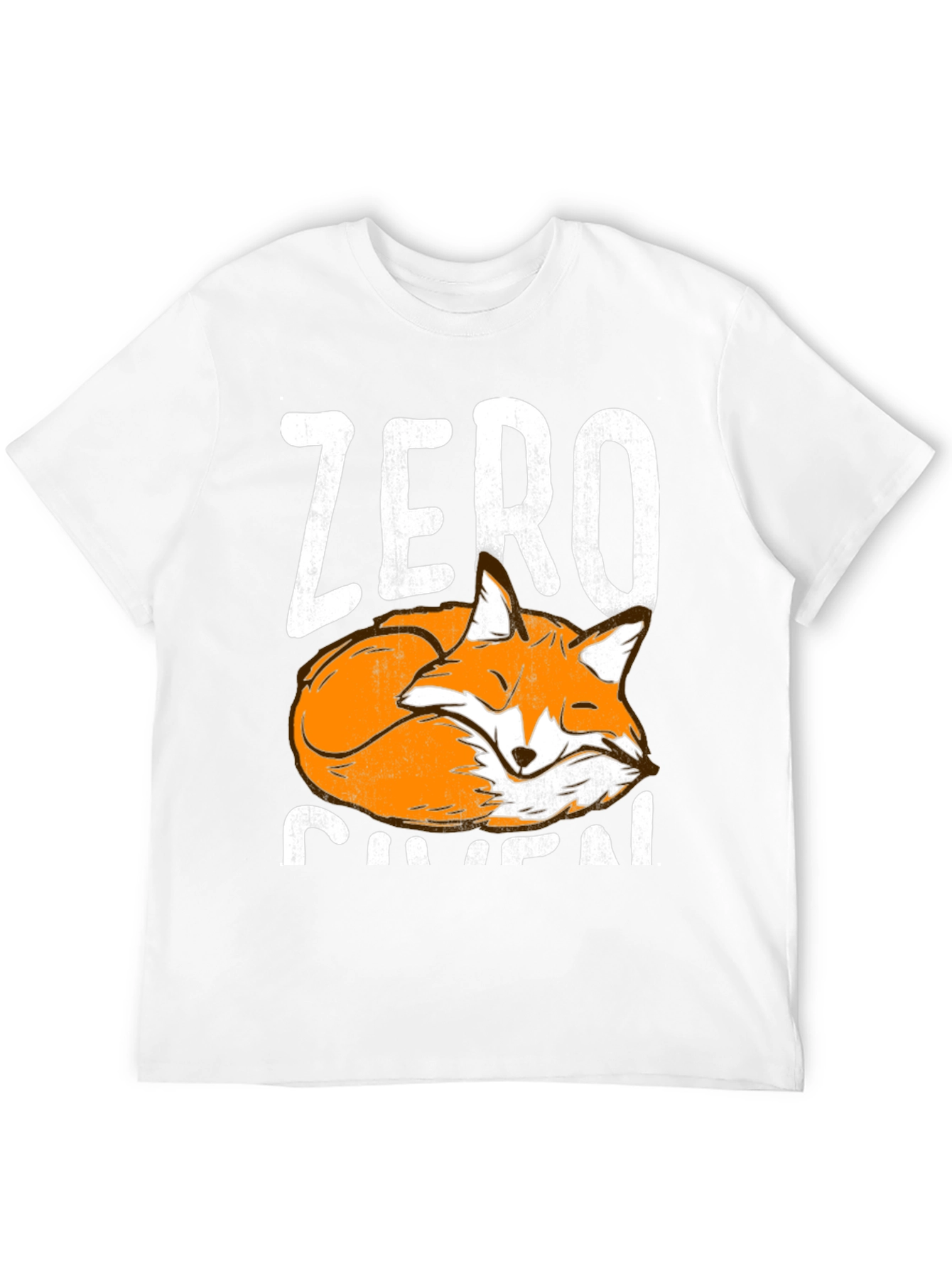 Zero Fox Given T-Shirt - Funny Animal Graphic Tee