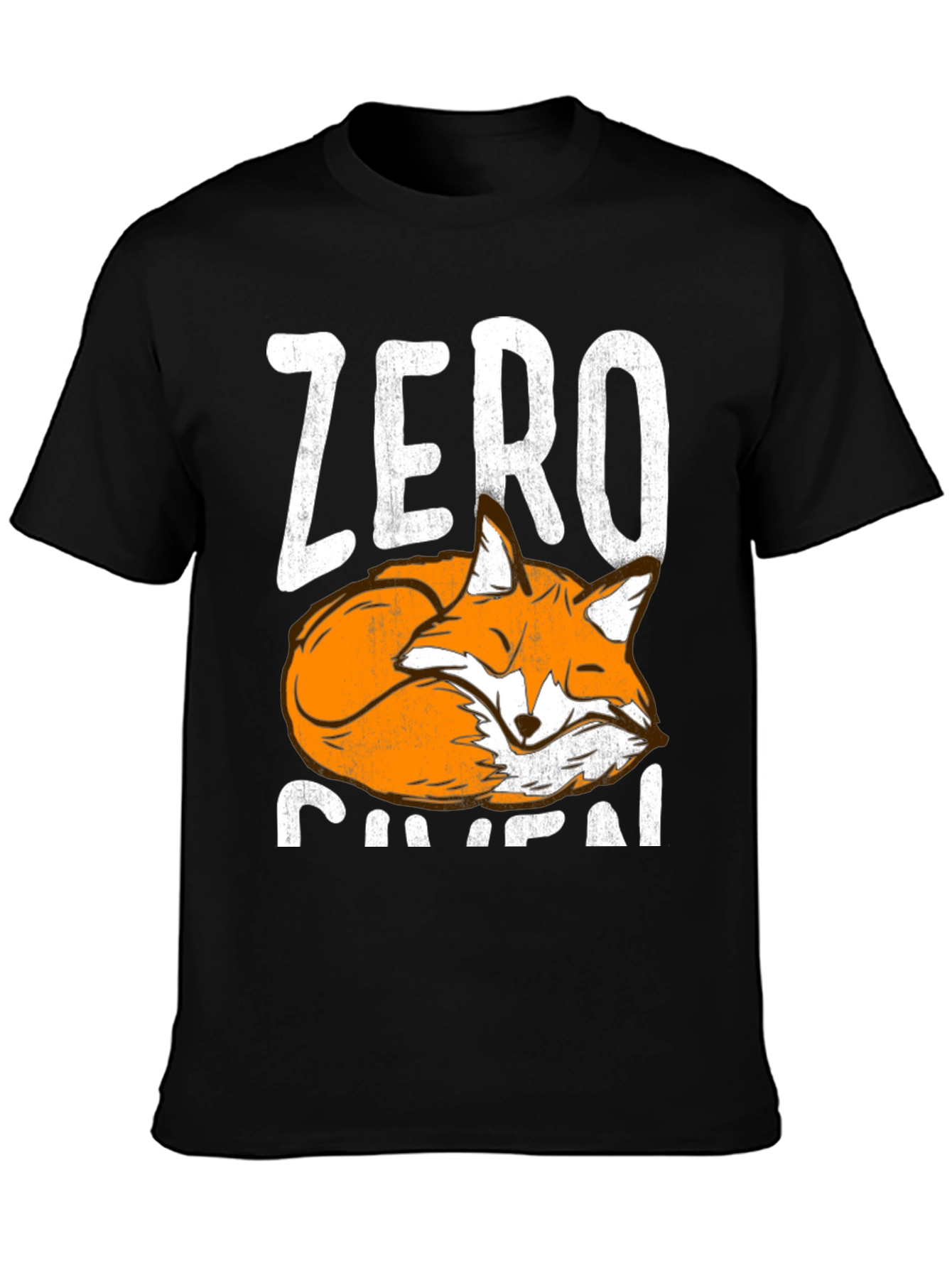 Zero Fox Given T-Shirt - Funny Animal Graphic Tee