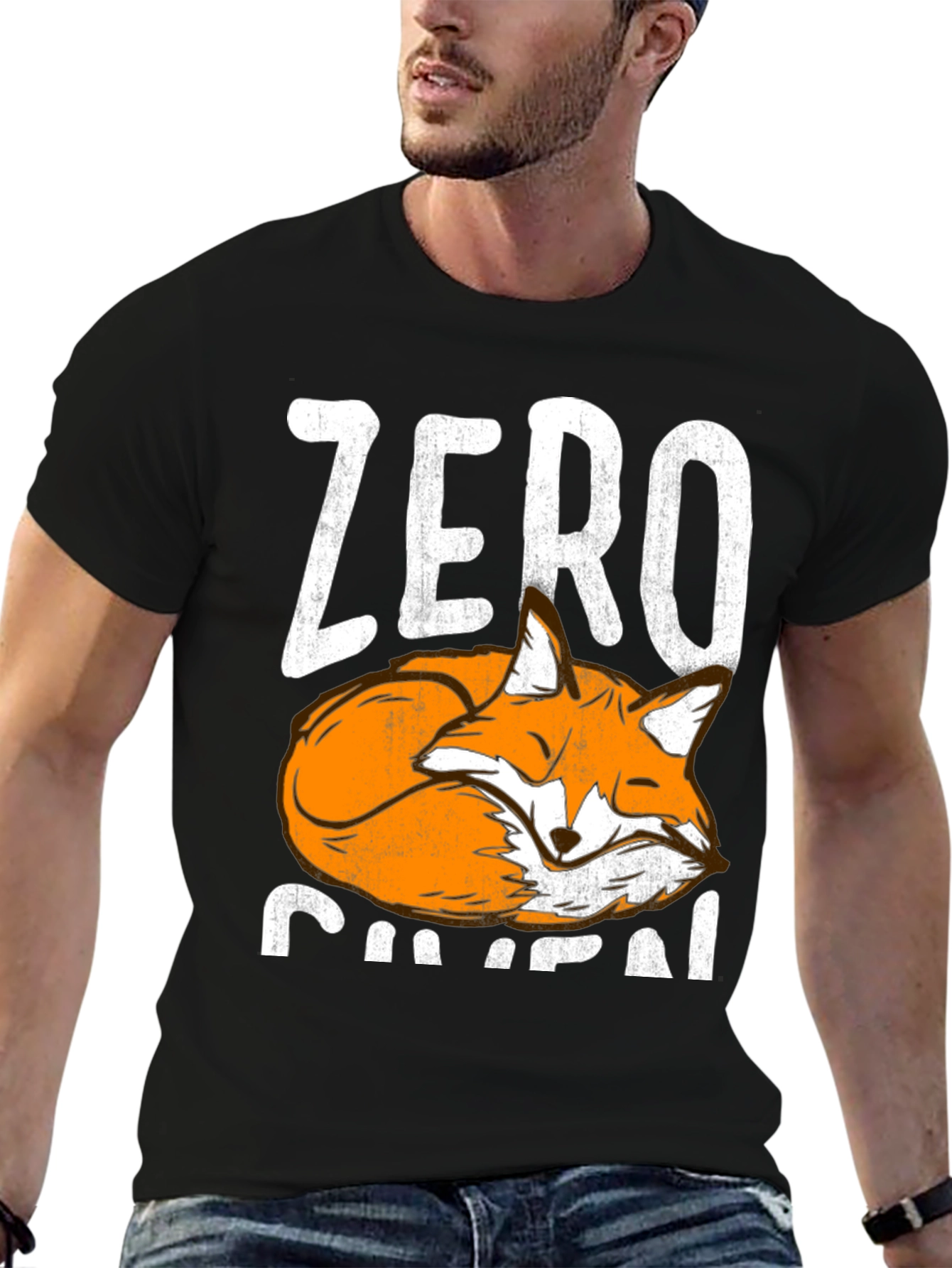 Zero Fox Given T-Shirt - Funny Animal Graphic Tee