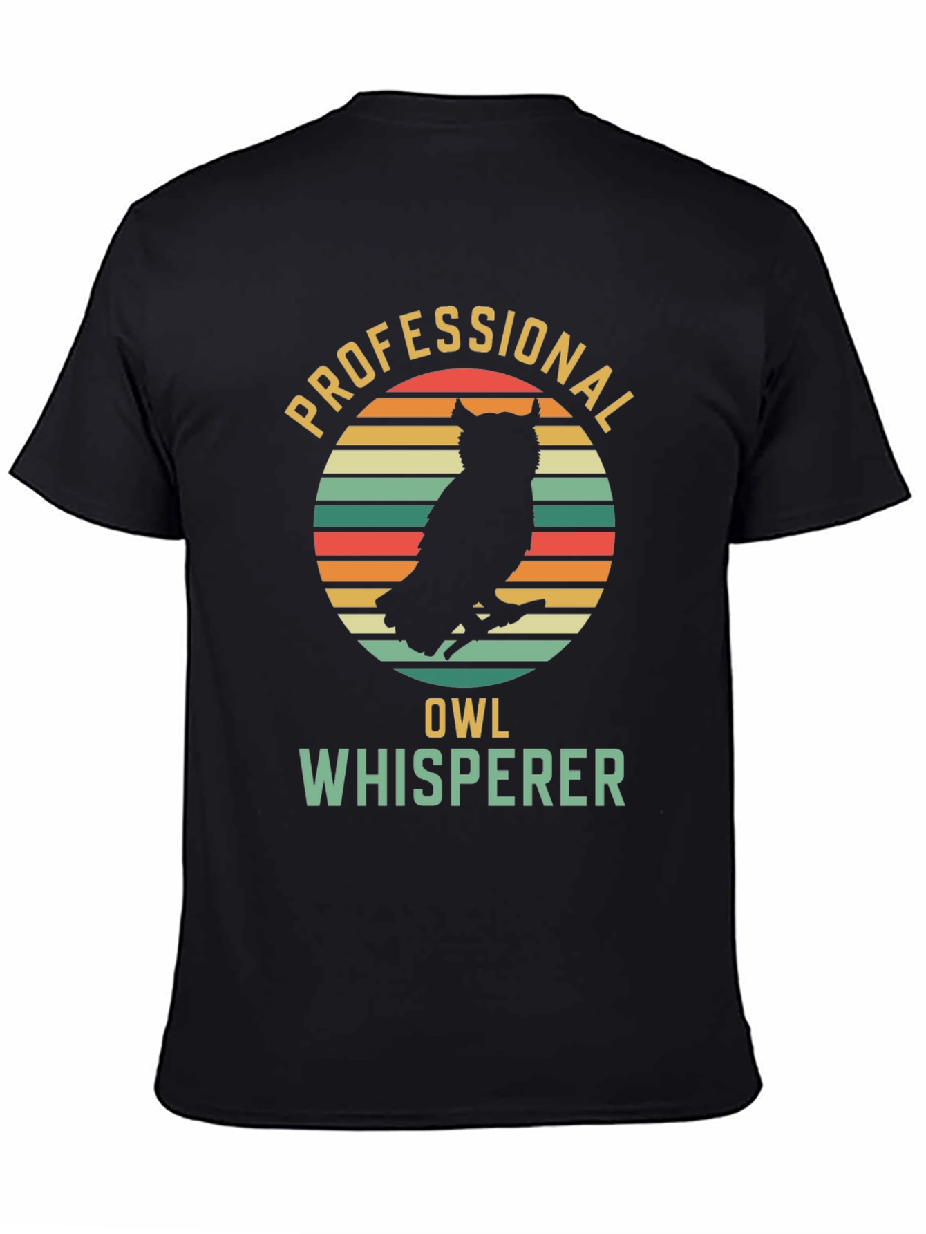 Professional Owl Whisperer Graphic T-Shirt