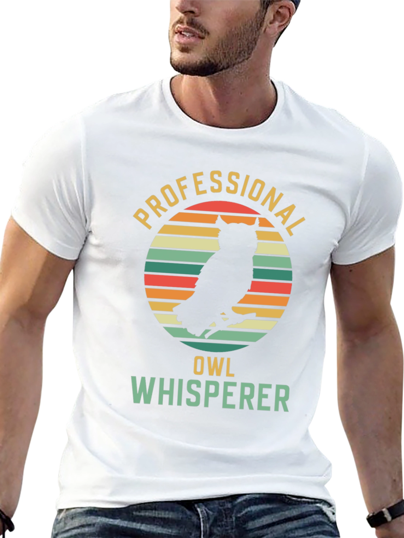 Professional Owl Whisperer Graphic T-Shirt