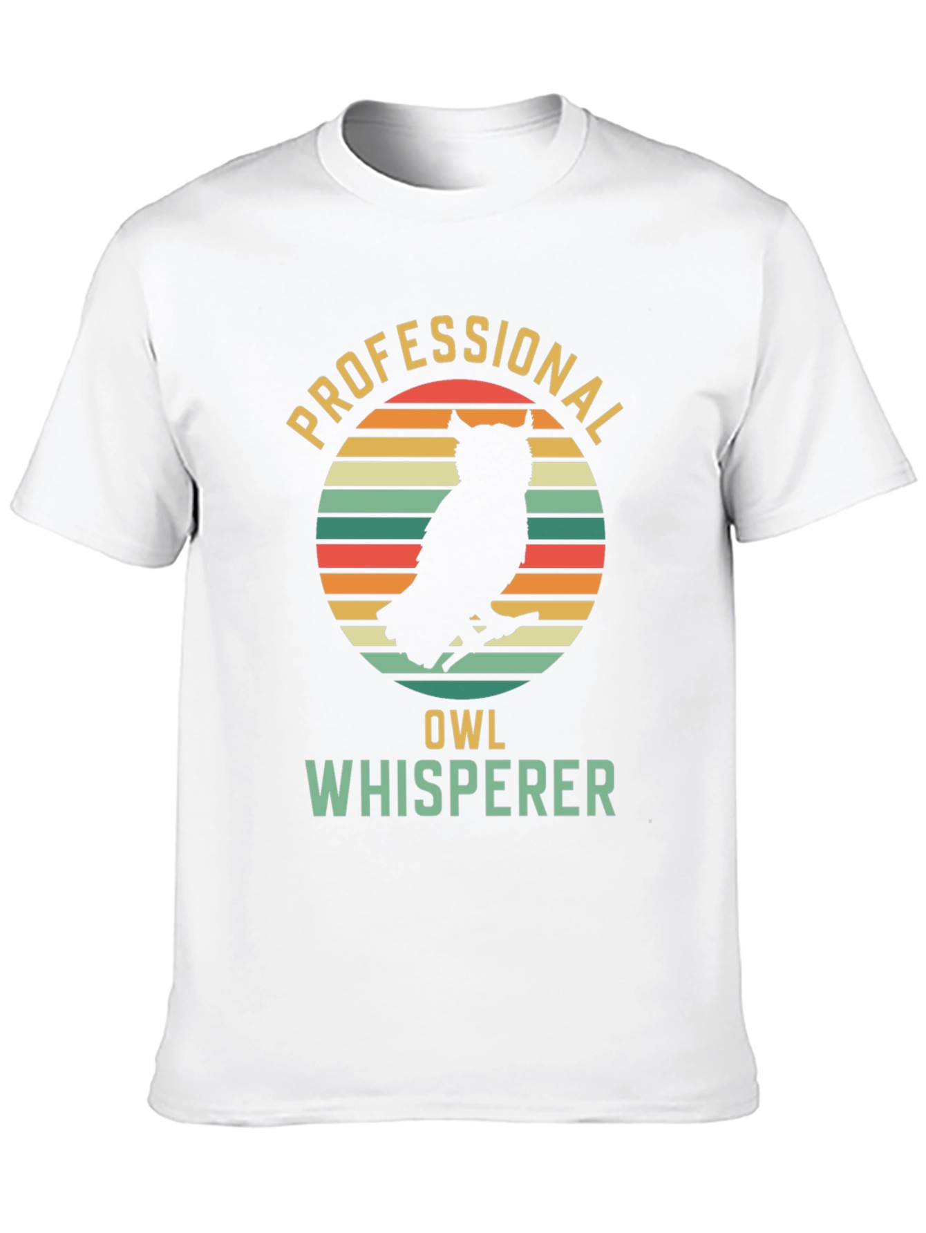 Professional Owl Whisperer Graphic T-Shirt