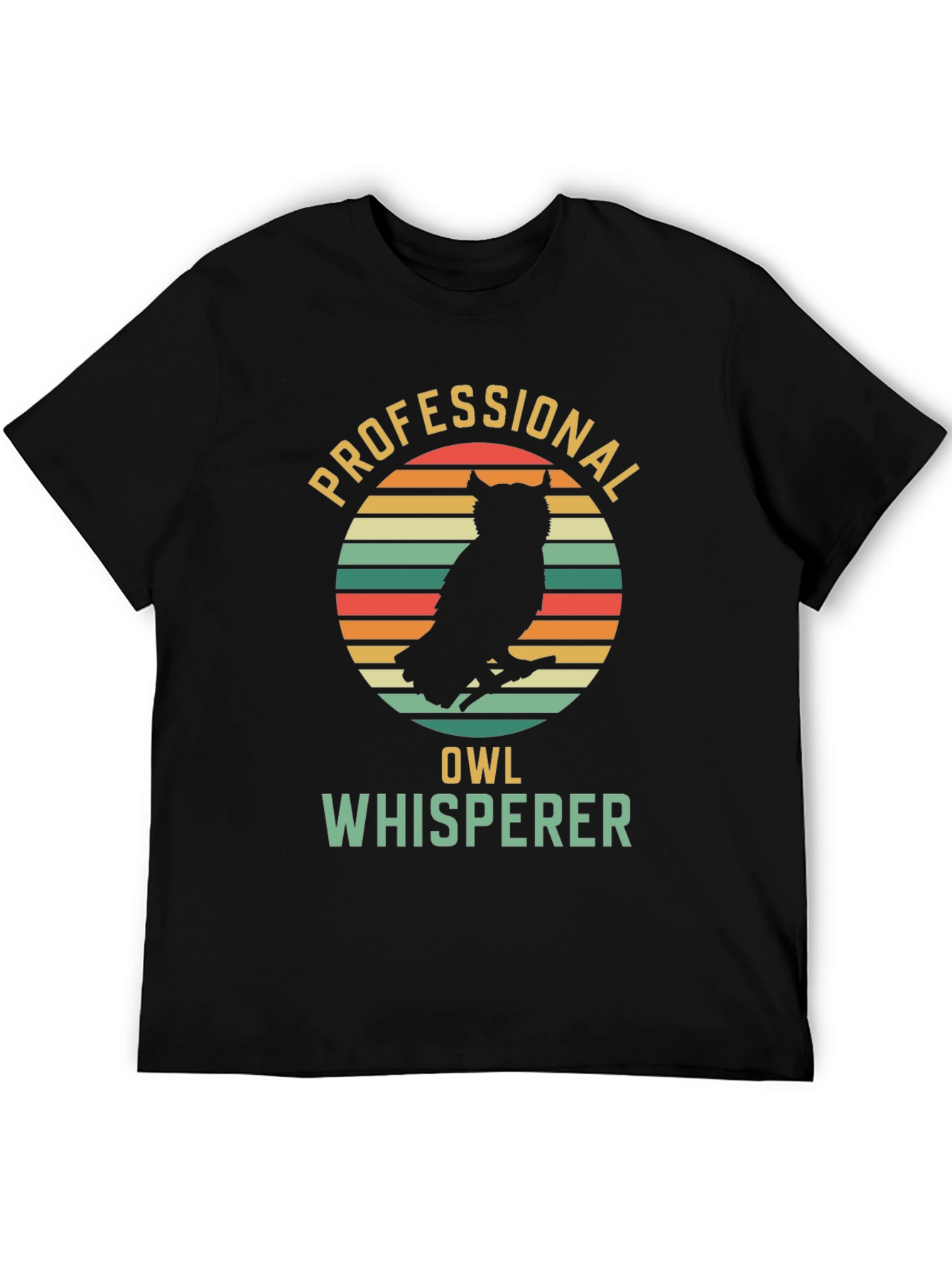 Professional Owl Whisperer Graphic T-Shirt