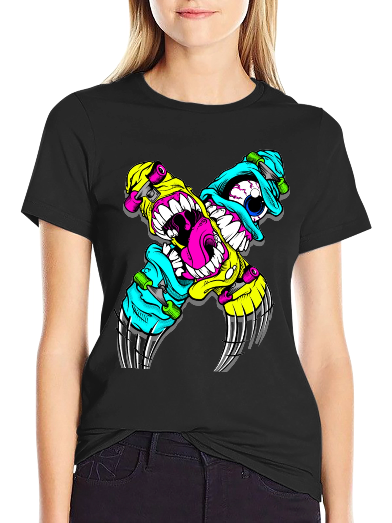 Skate Monster Graphic T-Shirt