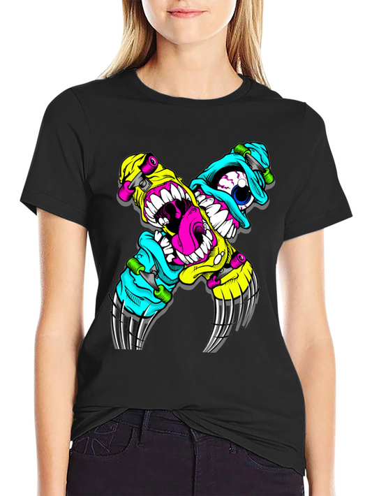 Skate Monster Graphic T-Shirt