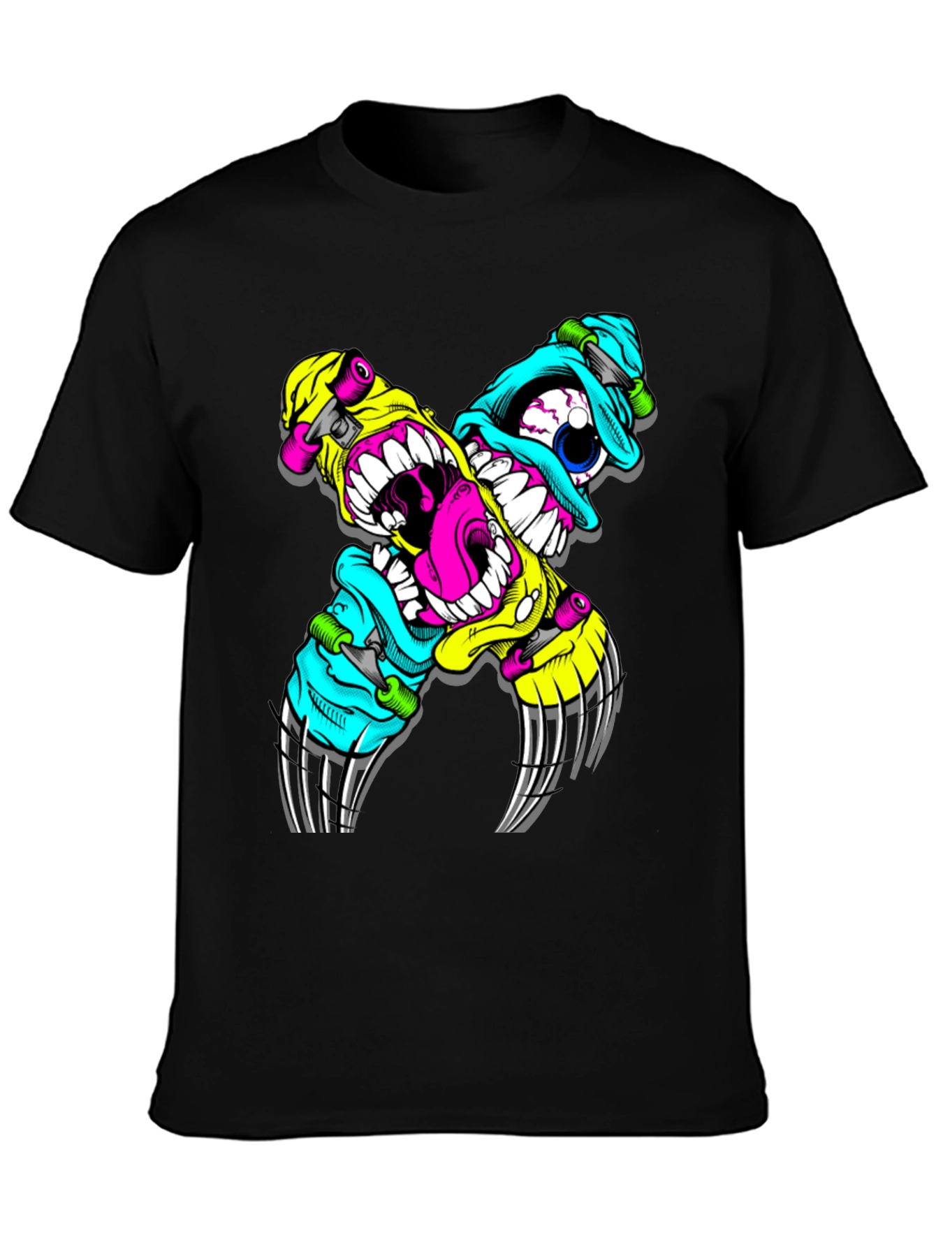 Skate Monster Graphic T-Shirt